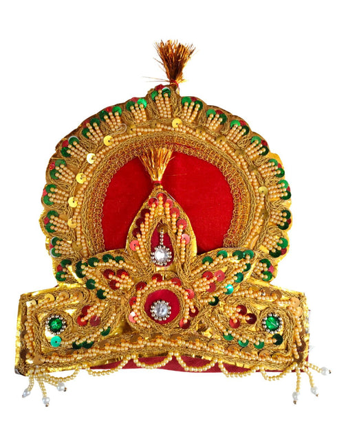 BookMyCostume Durga Mata Hindu Goddess Girls Fancy Dress Costume for Shoots and Role Play